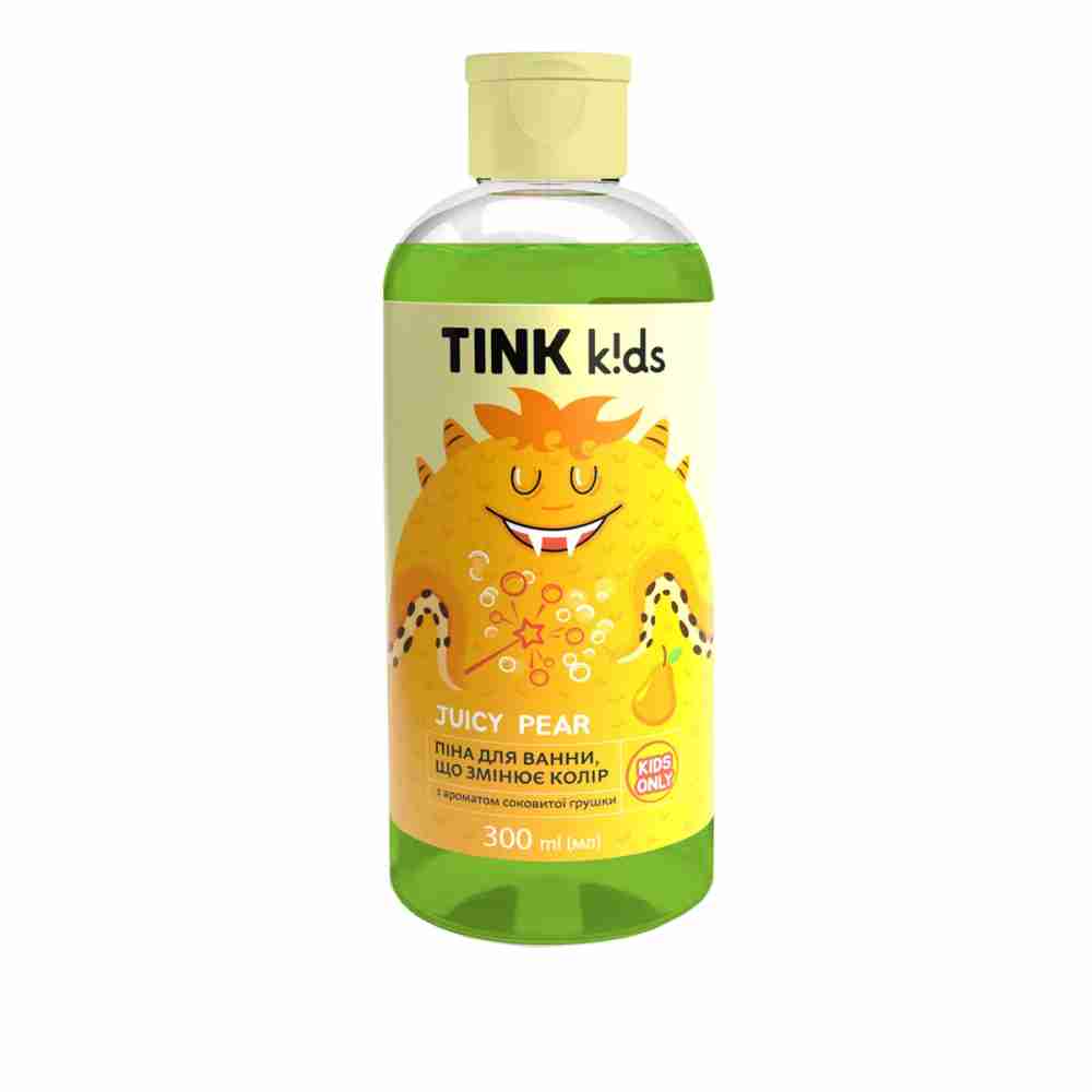 Детская пена для ванной Tink kids 300 мл (Juicy Pear)