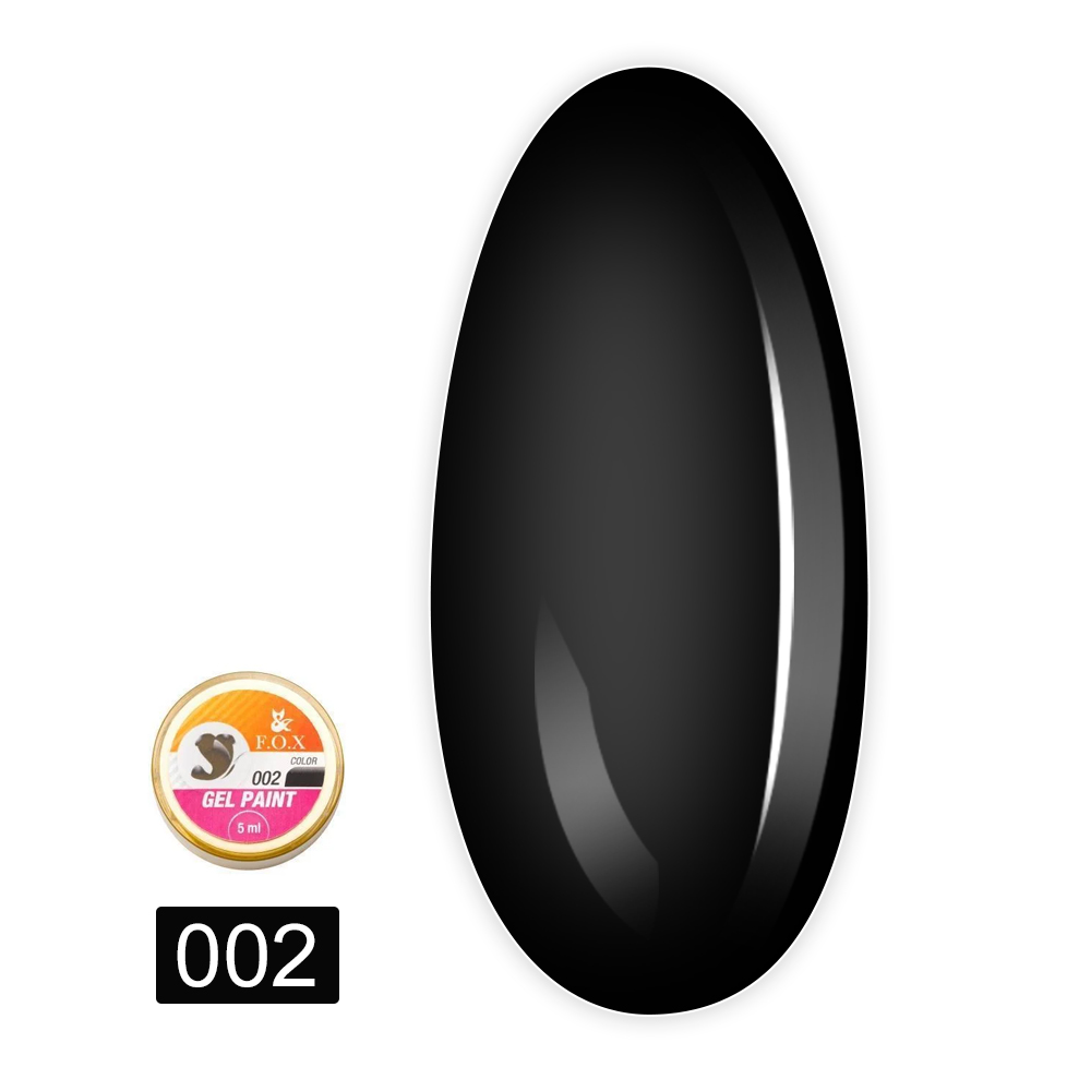 Гель-паста цветная FOX 5 мл (02)