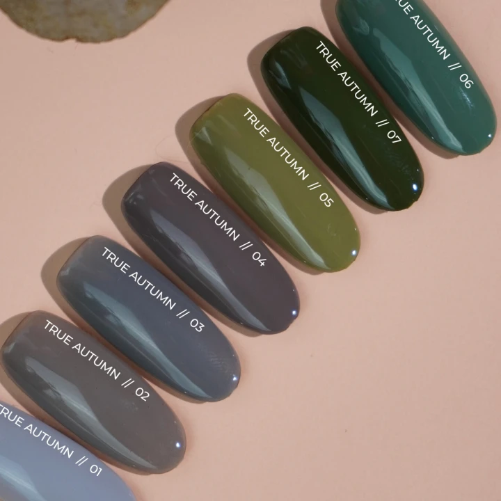 Гель лак Siller True Autumn 8 мл (001)