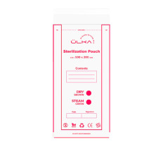 Пакеты для стерилизации ULKA Pouch (белые) 100x200 мм 100 ед