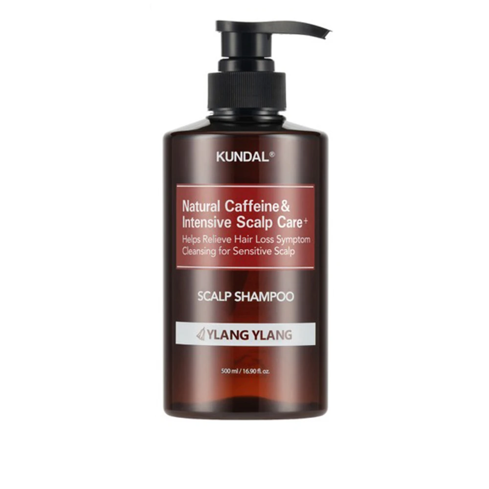 Шампунь Natural Caffeine & Intensive Scalp Care Shampoo (Ylang-Ylang) 500 мл