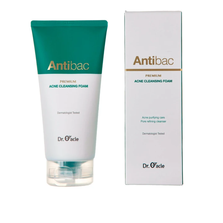 Пінка для вмивання антибактеріальна Antibac Premium Acne Cleansing Foam 180 мл