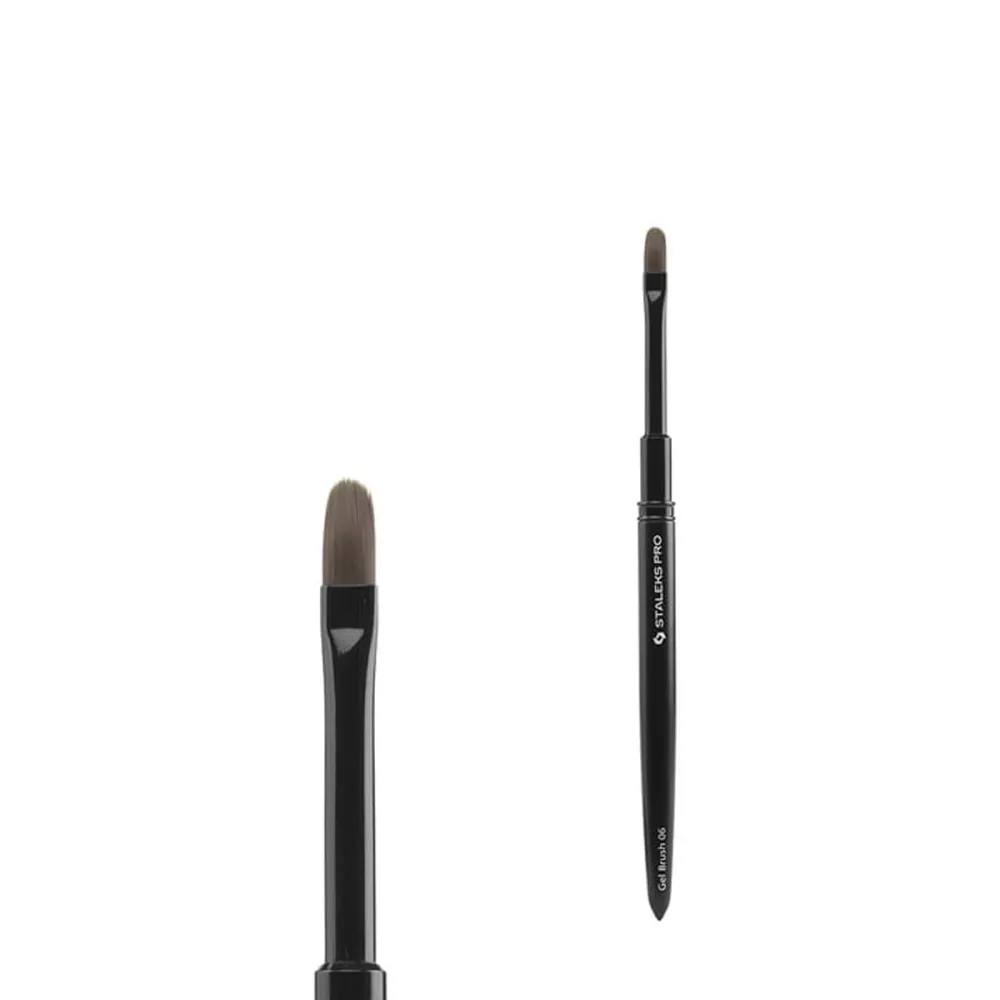 Пензель для гелю EXPERT NBE-06 ширина 6 мм довжина 11 мм