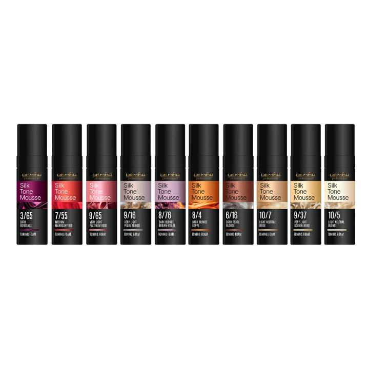 Тонирующая пенка DEMIRA SilkTone Mousse  120 мл (темный жемчужный блонд 616)