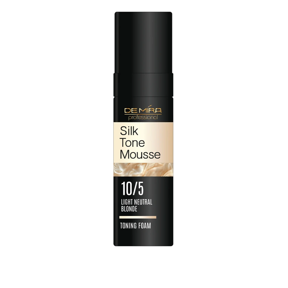 Тонирующая пенка DEMIRA SilkTone Mousse  120 мл (светлый нейтральный блонд 105)