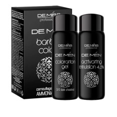 Система для камуфляжу волосся і бороди DEMIRA DeMen BARBER COLOR AMMONIA FREE 60 мл 60 мл (30)