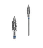 Фреза ТВС  STALEKS Пламя (1 ед) (синяя 5 мм 13.5 мм)