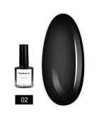 Лак для стемпинга Vakula 8 мл (02 черный)
