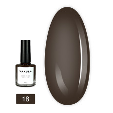 Лак для стемпинга Vakula 8 мл (18 коричневый)