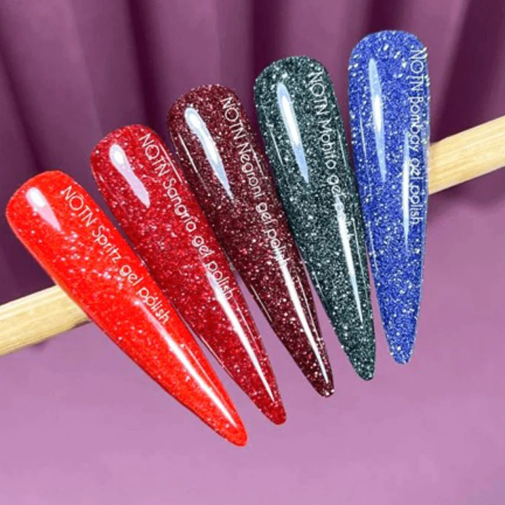 Гель лак  NailSofTheDay NAILSOFTHENIGHT Deniels gel polish 10 мл (Negroni)