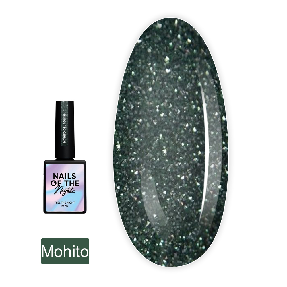 Гель лак NAILSOFTHENIGHT Deniels gel polish 10 мл (Mohito)