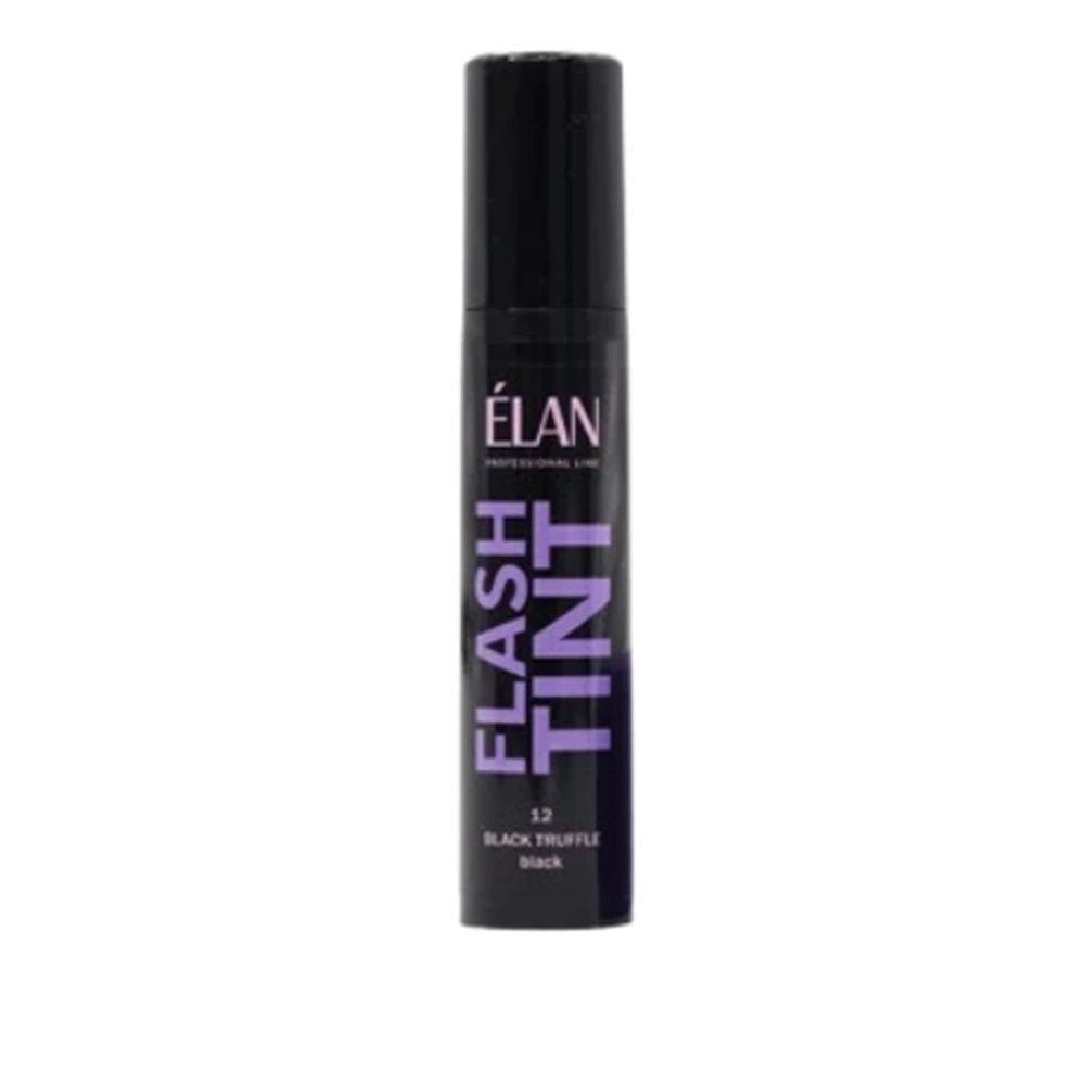 Окклюзивная система окрашивания бровей и ресниц Elan Flash Tint (black truffle 12)
