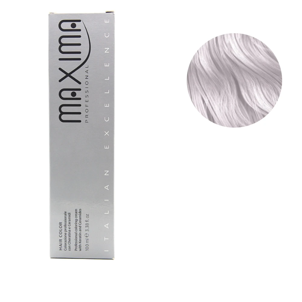 Тонер-фарба для волосся Maxima з кератином та керамідами 100 мл (10 перлинний)