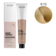 Деміперманентна фарба для волосся Maxima з гіалуроновою кислотою та керамідами 100 мл (9.13 - золотий дуже світлий блондин)