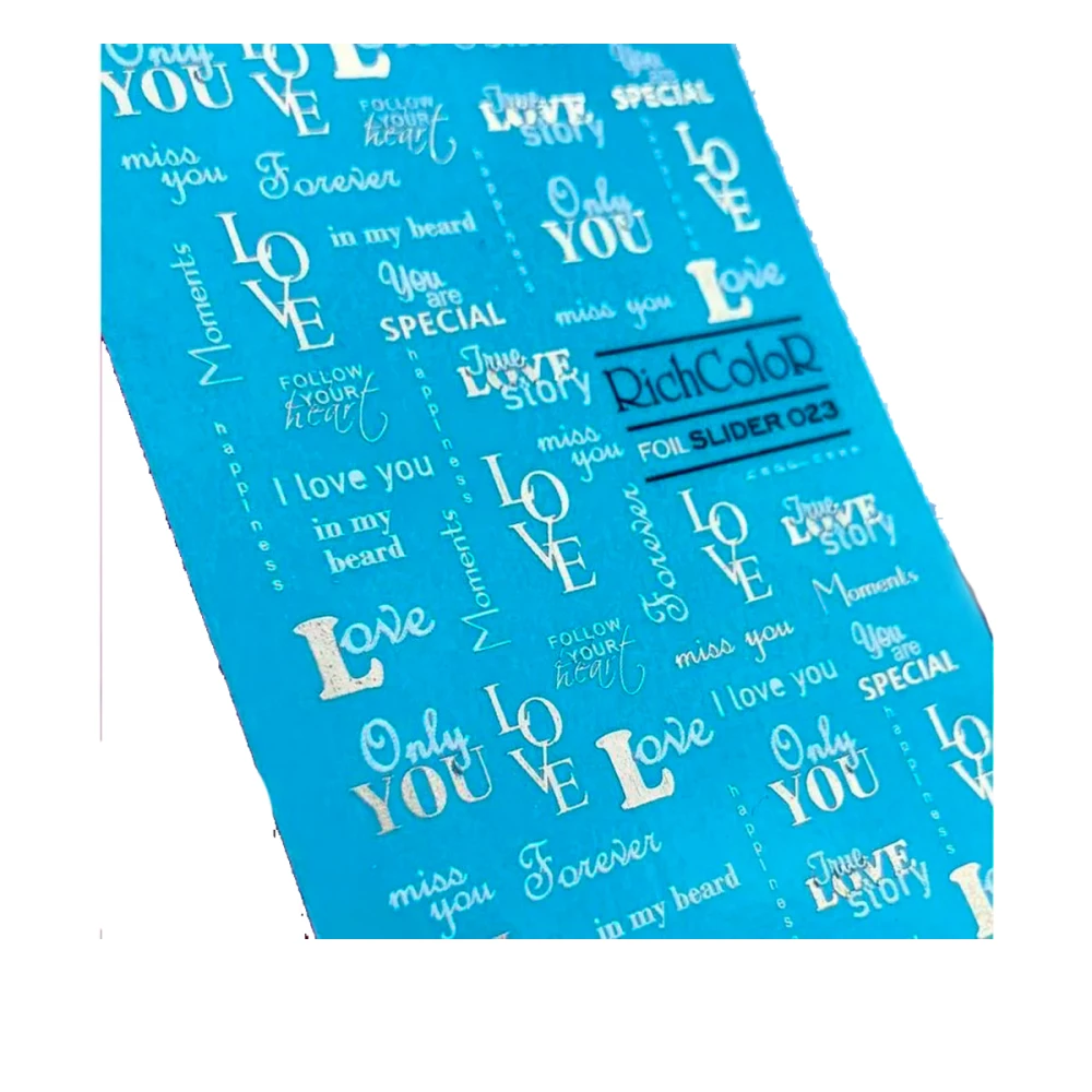 Слайдер FOIL RichcoloR (23 Silver)