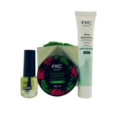 Набір крем для рук 20 мл+свіча масажна 30 мл+олія для кутикули 5 мл