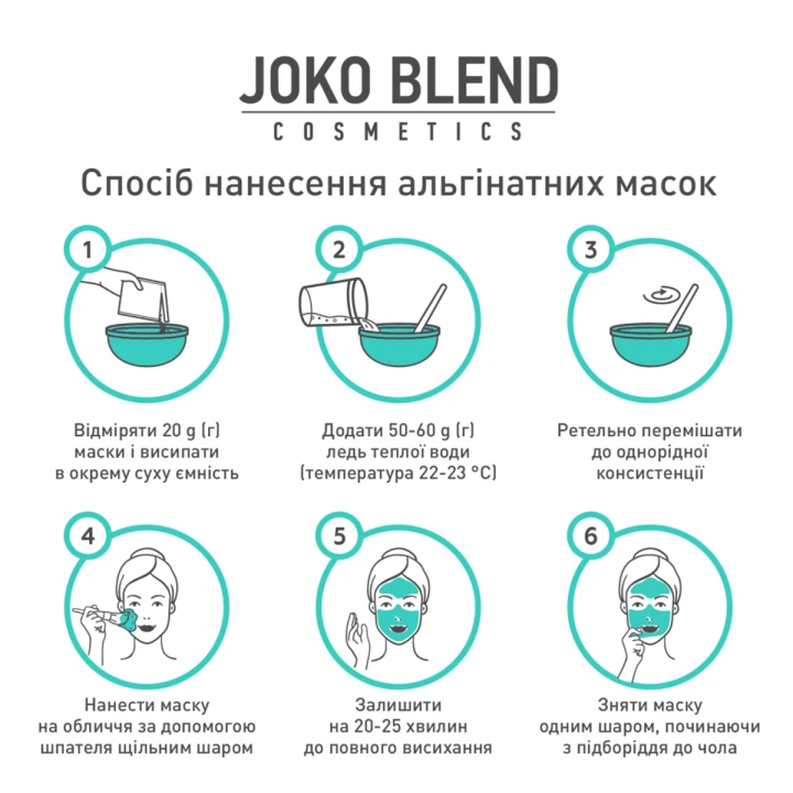 Маска альгинатная с экстрактом зеленого чая и алоэ вера 200 г