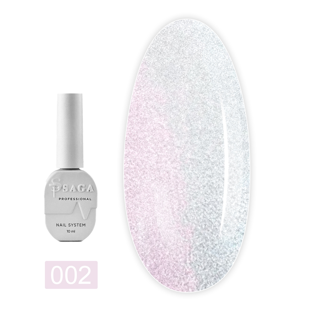 Гель лак Saga Silk Cat 10 мл (002)