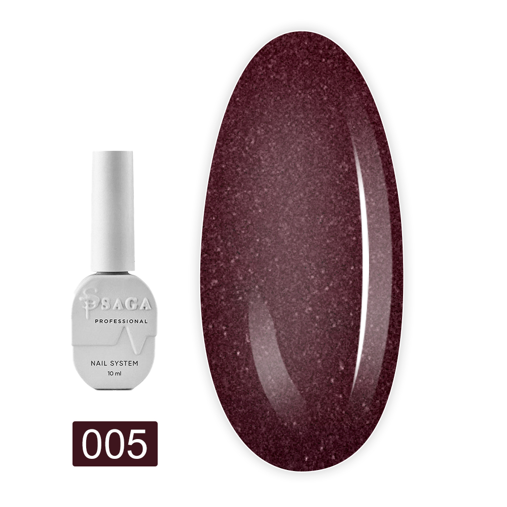 Гель лак Saga Wine Cat 10 мл (005)
