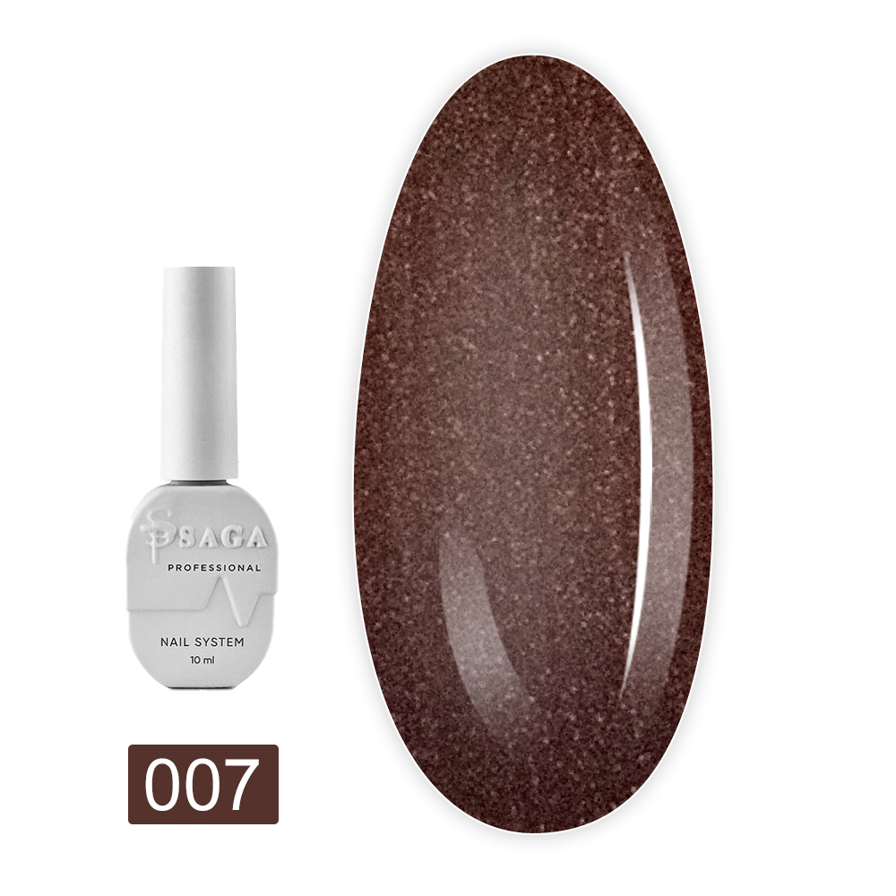Гель лак Saga Wine Cat 10 мл (007)