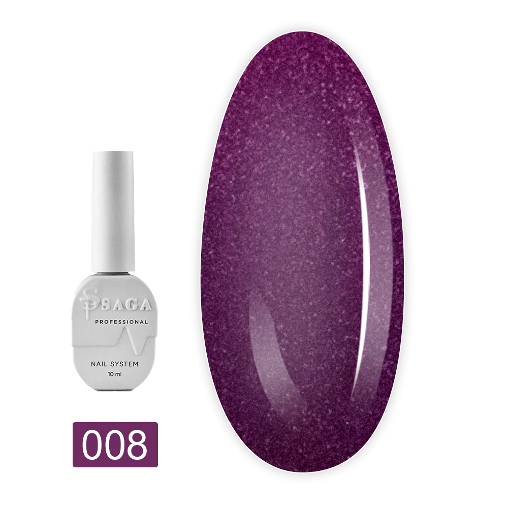 Гель лак Saga Wine Cat 10 мл (008)