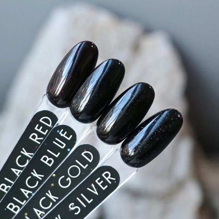 Гель лак  KOMILFO 8 мл (Black Gold)