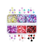 Набор страз (6 ячеек) для романтических дизайнов