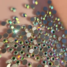 Стразы-камешки для дизайна и декора ногтей (микс размеров) (SS5 AB)