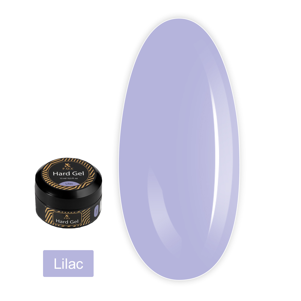 Гель  FOX Hard gel строительный жидкий 15 мл (Lilac)