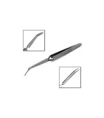 Пинцет изогнутый (обратный) для зажима ногтей и создания арки