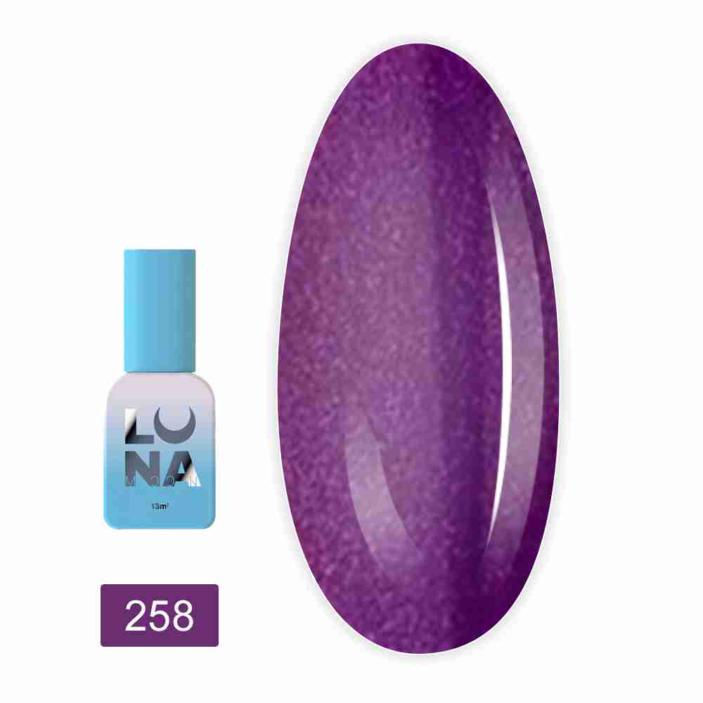 Гель-лак  LunaMoon Color Cat Eye 13 мл (258)