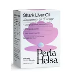 Блистер з акульим жиром Perla Helsa с алкилглицеролами (10 капсул)