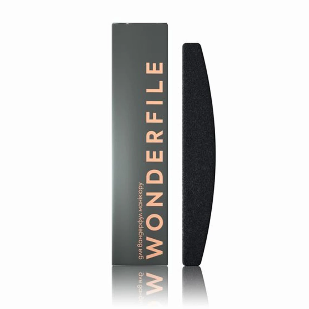 Файлы клеевые черные Wonderfile in black 162х24 (50 шт) (100 grit)