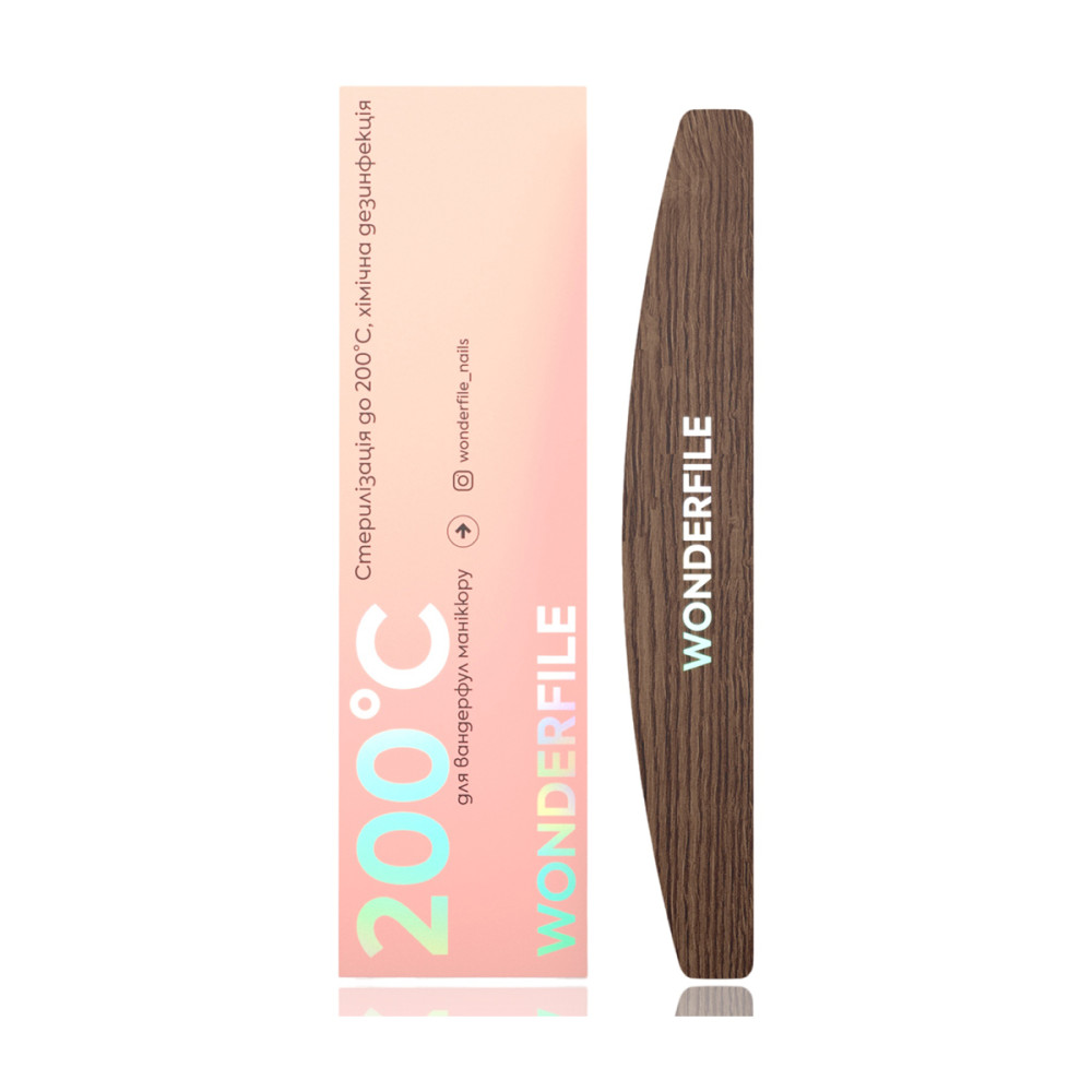 Основа дерев'яна Wonderfile півмісяць 162x24 мм