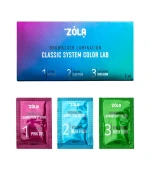 Набір для ламінування Zola Color Lab у саші Step 1 2 3 (3 x 1мл)