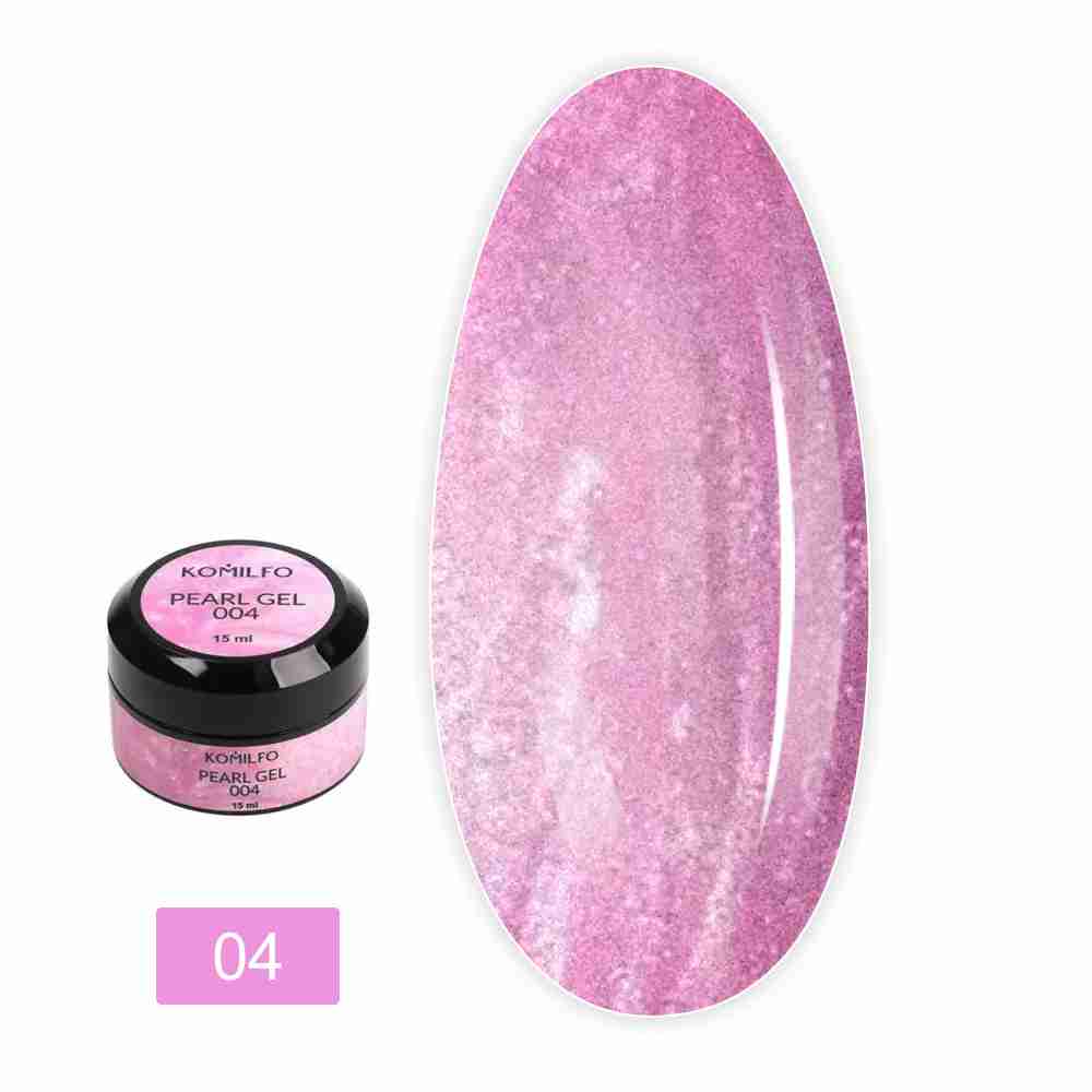 Гель  KOMILFO Pearl Gel 15 мл (04)