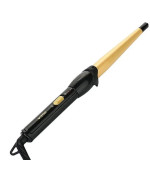 Плойка конусная KemeiDSPVGR для волос Rozia HR713