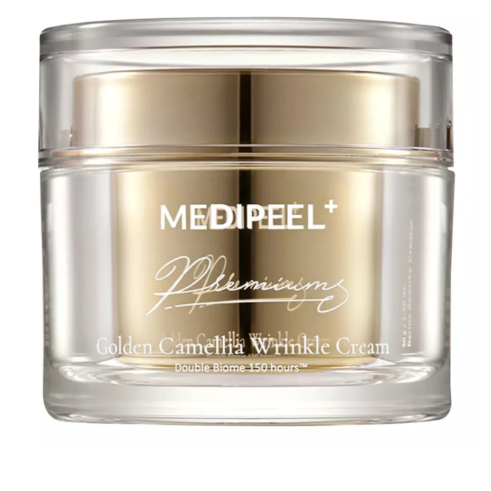 Крем антивозрастной с экстрактом золота Medipeel Peptide 9 Golden Camellia Wrinkle Cream 50ml