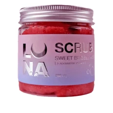 Скраб для рук и ног LunaMoon с ароматом жвачки Scrub Sweet Bubble Kiss