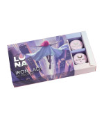 Набір втирок для нігтів  LunaMoon Iron Lady 6 штук