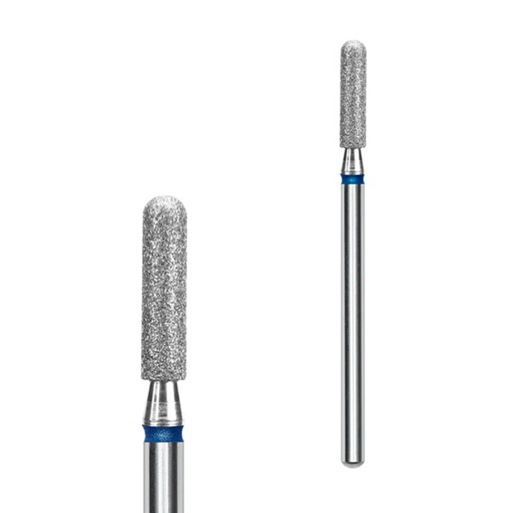 Фреза алмазная Цилиндр закругленный EXPERT (синяя 2,5 x 10 мм) (1 ед.)