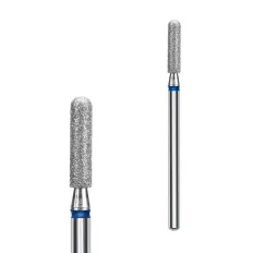 Фреза алмазная Цилиндр закругленный EXPERT (синяя 2,5 x 10 мм) (1 ед.)