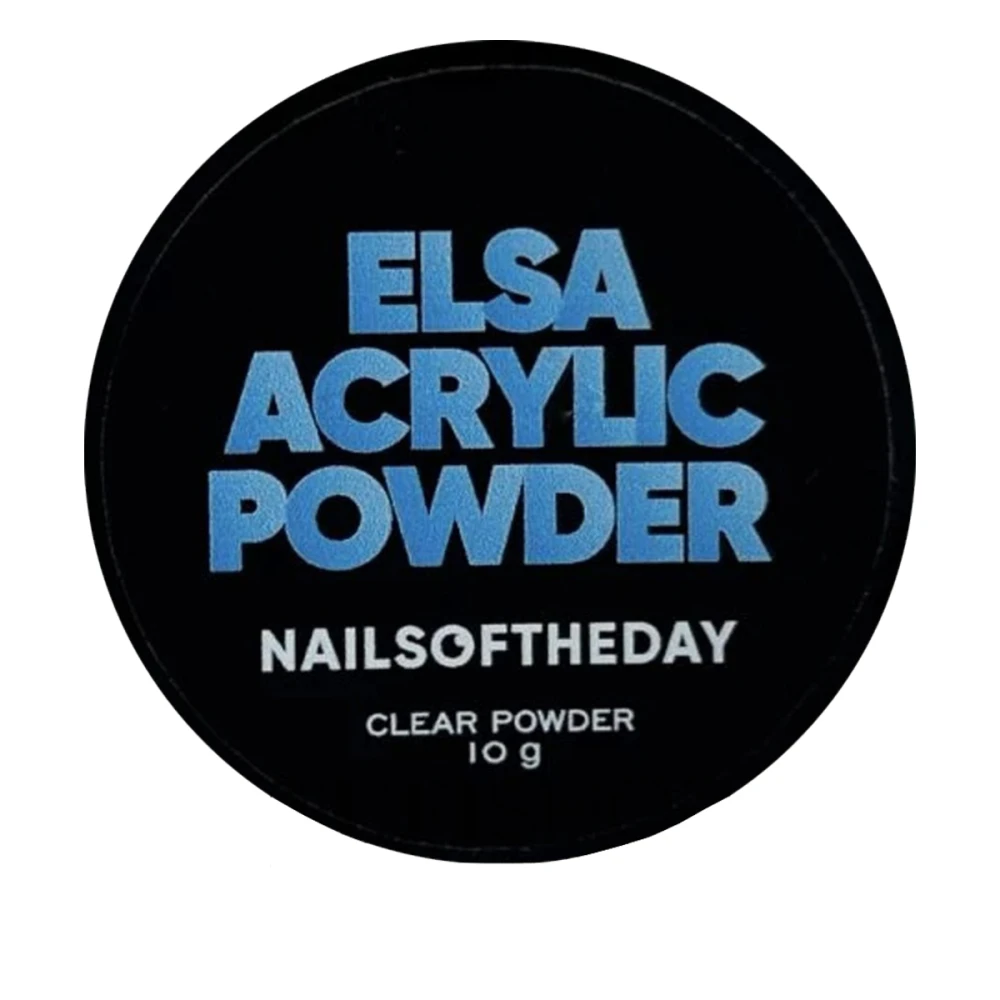 Пудра прозрачная акриловая NailSofTheDay ELSA Acrylic Powder 10 г