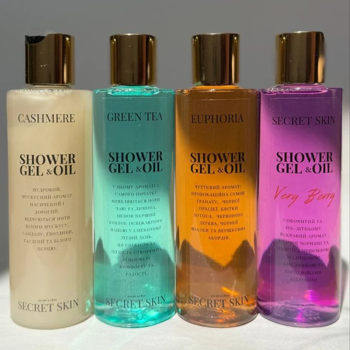 Гель-олія для душу Euphoria 200 мл