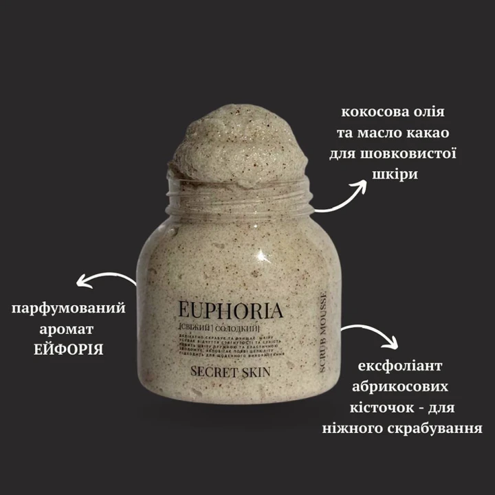 Скраб мусс  Secret Skin Euphoria