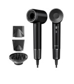 Фен для волосся Laifen Swift Special NЕW профессиональный с ионизацией + 3 насадки 1.8 м (Черный)