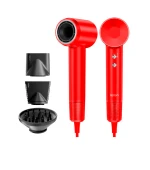 Фен для волосся Laifen Swift Special NЕW профессиональный с ионизацией + 3 насадки 1.8 м (Красный)