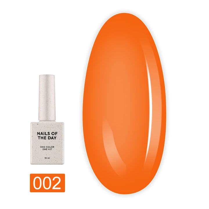 Гель-лак NailSofTheDay Let`s Special Pantone 2025 10 мл (02 яркий неоновый оранжевый)