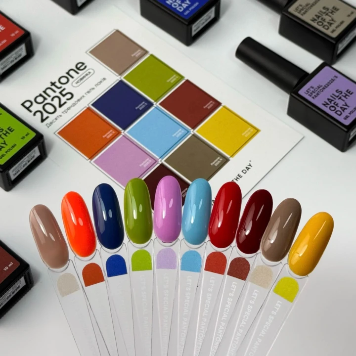 Гель-лак  NailSofTheDay Let`s Special Pantone 2025 10 мл (06 яскравий блакитний)