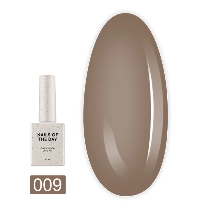 Гель-лак  NailSofTheDay Let`s Special Pantone 2025 10 мл (09 холодний кавово-бежевий)